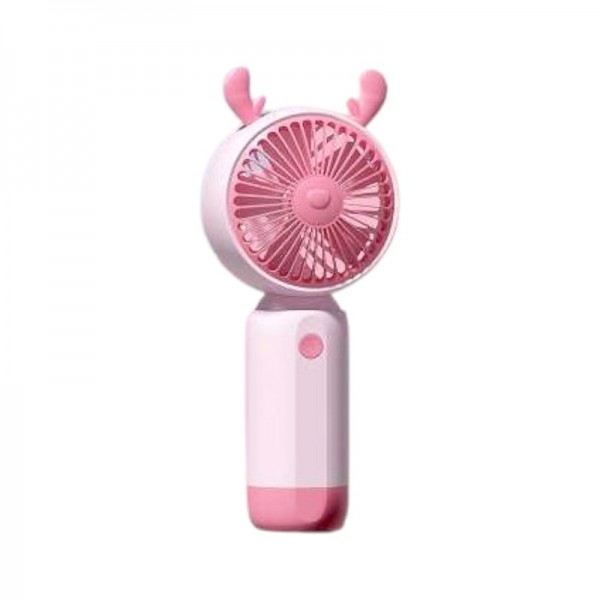 Επαναφορτιζόμενος  ανεμιστήρας mini - CS1322A-3 - 032124 - Pink