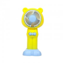 Επαναφορτιζόμενος  ανεμιστήρας mini - HQ66-27 - 032179 - Yellow