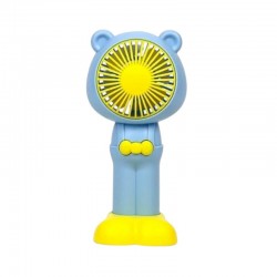 Επαναφορτιζόμενος  ανεμιστήρας mini - HQ66-27 - 032179 - Blue