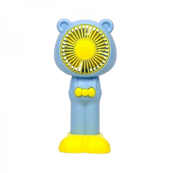 Επαναφορτιζόμενος  ανεμιστήρας mini - HQ66-27 - 032179 - Blue
