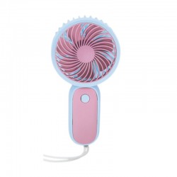 Επαναφορτιζόμενος  ανεμιστήρας mini - HQ66-19 - 032186 - Pink/Blue