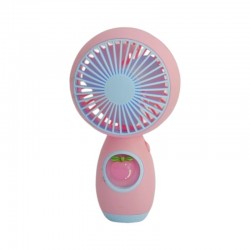 Επαναφορτιζόμενος  ανεμιστήρας mini - HQ66-222B - 032193 - Pink