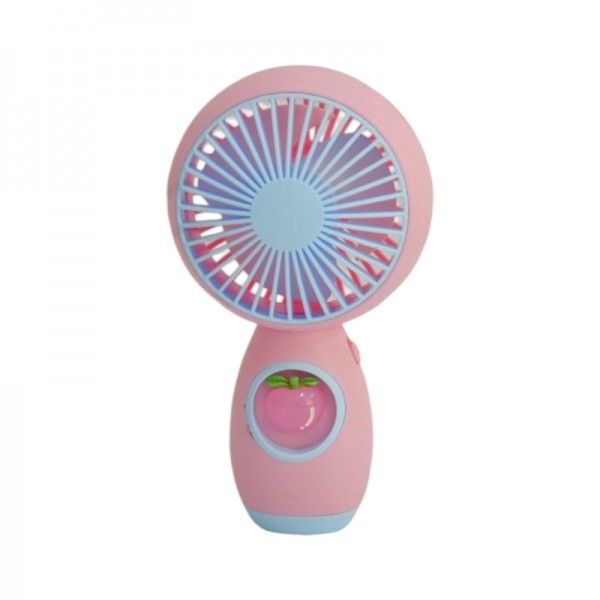 Επαναφορτιζόμενος  ανεμιστήρας mini - HQ66-222B - 032193 - Pink