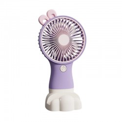 Επαναφορτιζόμενος  ανεμιστήρας mini - 0808-6 - 033114 - Purple