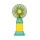 Επαναφορτιζόμενος  ανεμιστήρας mini - 0808-1 - 033121 - Blue/Yellow