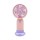 Επαναφορτιζόμενος  ανεμιστήρας mini  - Sy958B - 033152 - Pink
