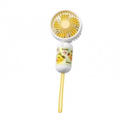 Επαναφορτιζόμενος  ανεμιστήρας χειρός mini - MU052A - 033176 - Yellow