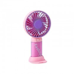 Επαναφορτιζόμενος  ανεμιστήρας mini - MU051A - 035019 - Pink