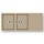 Pyramis Ithaka 116x50 2B 1D Γρανιτένιος Νεροχύτης Αντιστρεφόμενος Pyragranite Dark Beige