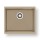 Pyramis Ithaka 50x40 1B Γρανιτένιος Νεροχύτης Pyragranite Dark Beige