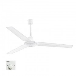 Primo PRCF-80637 140cm Βιομηχανικός Ανεμιστήρας Οροφής Λευκός