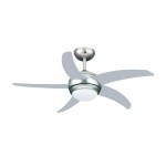 Primo PRCF-80425 110cm Ανεμιστήρας Οροφής Ασημί με Τηλεχειριστήριο