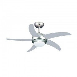 Primo PRCF-80425 110cm Ανεμιστήρας Οροφής Ασημί με Τηλεχειριστήριο