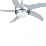 Primo PRCF-80425 110cm Ανεμιστήρας Οροφής Ασημί με Τηλεχειριστήριο