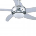 Primo PRCF-80282 110cm Ανεμιστήρας Οροφής Ασημί/Διάφανα Φτερά με Τηλεχειριστήριο