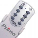Primo PRCF-80282 110cm Ανεμιστήρας Οροφής Ασημί/Διάφανα Φτερά με Τηλεχειριστήριο