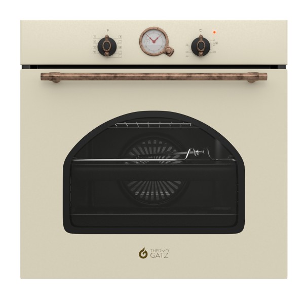 Thermogatz TGS 6680 XL Rustic Εντοιχιζόμενος Φούρνος 80 λίτρα Μπεζ 04.405.211
