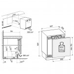 Liebherr URPd 365i Prime Εντοιχιζόμενο Ψυγείο Mini bar
