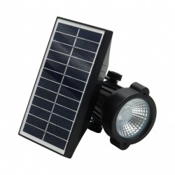 Ηλιακό προβολάκι καρφωτό με φωτοκύτταρο 5W λευκό φως