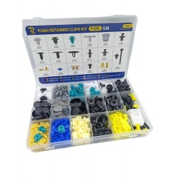 Πλαστικά push pin clips αυτοκινήτου σετ 730τμχ W10058-1
