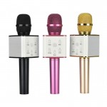 Ασύρματο bluetooth μικρόφωνο & ηχείο HT-Q7 μαύρο