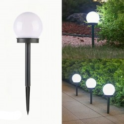Σετ ηλιακά φωτιστικά κήπου καρφωτά 4τμχ