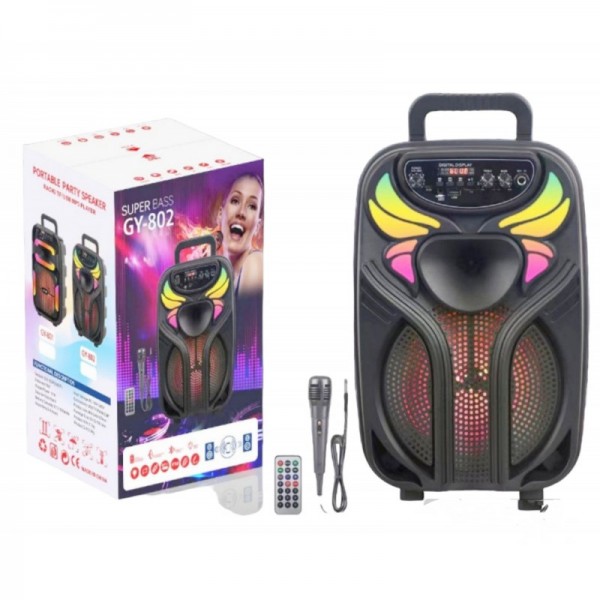 Φορητό ηχείο 8 super bass GY-802 Φορητό ηχείο 8 super bass GY-802