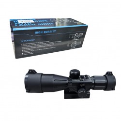 Οπτικό Σκοπευτικό 2.5-10X40IR με Φωτιζόμενο Σταυρό και Κόκκινο Laser