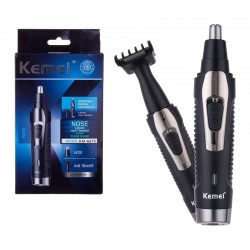 KEMEI Τρίμερ Επαναφορτιζόμενο για Μύτη, Αυτιά και Φαβορίτες KM-6675