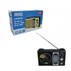 JINQI Ραδιόφωνο Ρετρό FM/MW/SW με Κεραία & AC/DC Λειτουργία J-2009LW