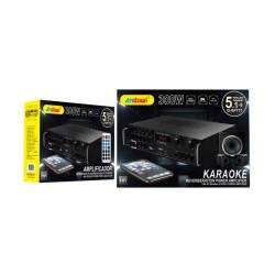 Andowl Ενισχυτής Ήχου Karaoke με USB/SD, Bluetooth & DSP – 300W Stereo Q-GF777