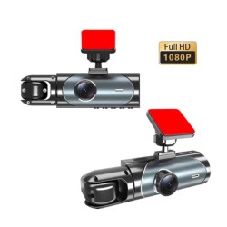 Baihuo Κάμερα Καταγραφικό Αυτοκινήτου Full HD 1080P με Διπλό Φακό και Περιστροφή MY-7595