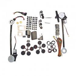 Ηλεκτρικό Κιτ Ανύψωσης Παραθύρων 2 Θυρών – Universal Power Window Kit με Ισχυρό Μοτέρ