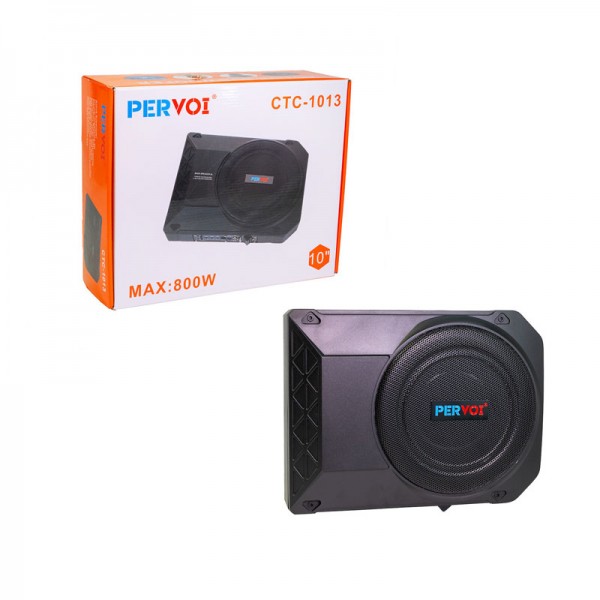 Pervoi Αυτοενισχυόμενο Subwoofer Αυτοκινήτου 10” CTC-1013