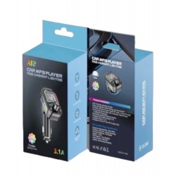 Φορτιστής αυτοκινήτου 3.1A και MP3 player 
