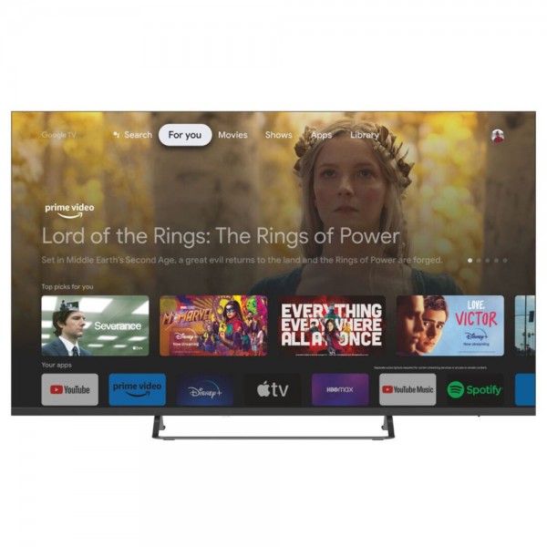 F&U FLG55141QL Smart Τηλεόραση 55 4K UHD QLED HDR 2024