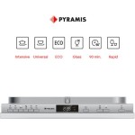 Pyramis PDWCE 45FI Πλήρως Εντοιχιζόμενο Πλυντήριο Πιάτων Pyramis PDWCE 45FI Πλήρως Εντοιχιζόμενο Πλυντήριο Πιάτων