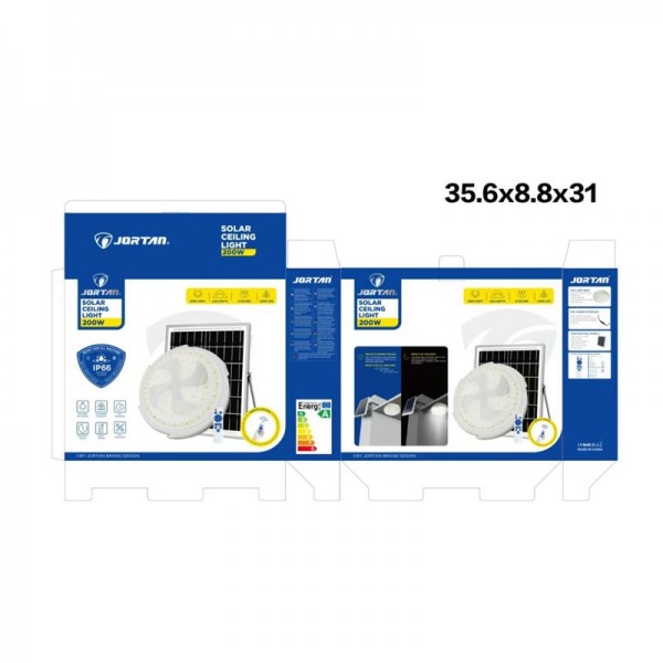 Κρεμαστό ηλιακό φωτιστικό 40W JT-40W