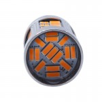 RCHANG LED Λάμπα αυτοκινήτου κίτρινο χρώμα 12V 1τμχ W08415-1