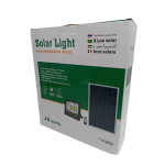 Προβολέας σετ με πάνελ solar 200W 6500K IP67 JD-8200L