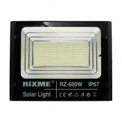 Σετ προβολέας με ηλιακό πάνελ 600W RZ-600W