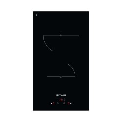 Pyramis PHC32210FMB Κεραμική Εστία Domino Αυτόνομη