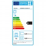 Electrolux LKR64001OX Κουζίνα με Κεραμικές Εστίες Inox POP Διακόπτες