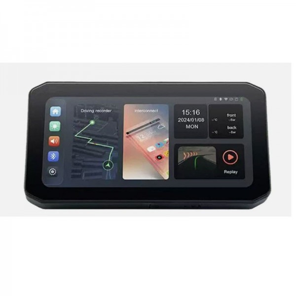 Καταγραφικό μοτοσυκλέτας με GPS & οθόνη 6.2