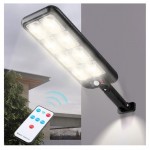 LED Ηλιακός προβολέας τοίχου με ανιχνευτή κίνησης 200LED JX-200
