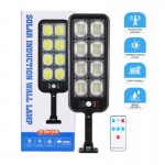 LED Ηλιακός προβολέας τοίχου με ανιχνευτή κίνησης 200LED JX-200