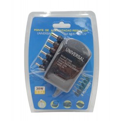 Universal τροφοδοτικό 2.5A 30W με 6 βύσματα