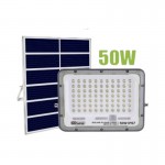 Στεγανός ηλιακός προβολέας 50W LED ψυχρό λευκό 7500Κ με τηλεχειριστήριο ΙΡ67 GD-50G