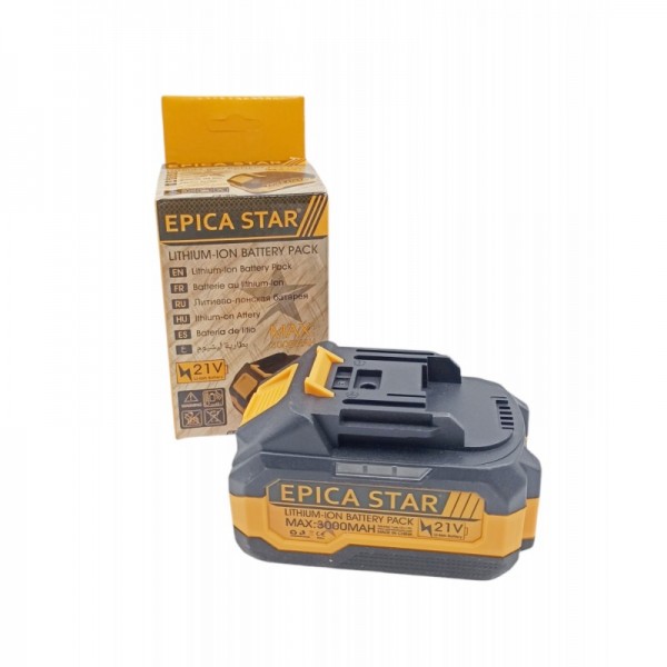 Μπαταρία εργαλείων 21V/3000mAh EPICA STAR EP-50134