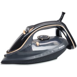 Σίδερο ατμού PRSI-40505 Primo Κεραμική πλάκα 3100W Anti-drip-Anti-calc-Auto shut-off Μαύρο-Kρεμ